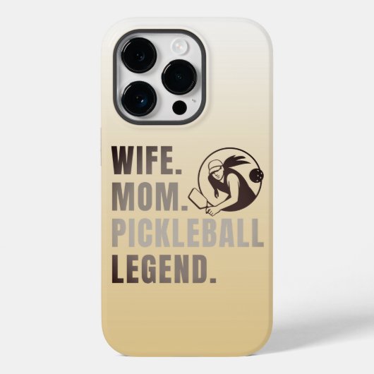 Vrouw Mam Pickleball Legend - Funny Women's Case-Mate iPhone Case (Achterkant)