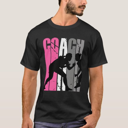 Vrouw Master Wrestling Instructeur Choreograaf C T-shirt (Voorkant)