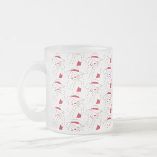 Vrouw Matglas Koffiemok