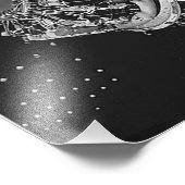 Vrouw-mechanisme op een radiale motor foto afdruk (Hoek)