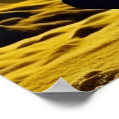 Vrouw Meditatie Onder de Maan Celestial Poster (Hoek)