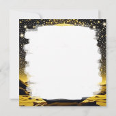 Vrouw mediteert voor volle maan (Achterkant)