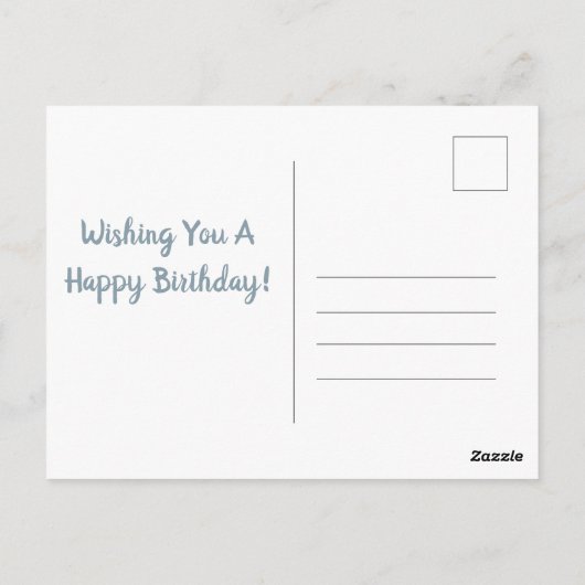 Vrouw meisje met teddybeer briefkaart (Achterkant)