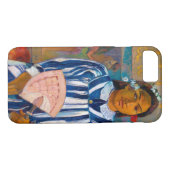 Vrouw met A Fan, Gauguin Case-Mate iPhone Case (Achterkant (Horizontaal))