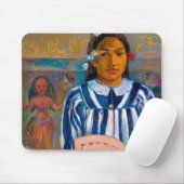 Vrouw met A Fan, Gauguin Muismat (Met muis)