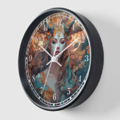 Vrouw met Antlers Fantasy Art (Hoek)