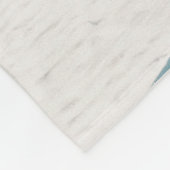 Vrouw met bikini op zand fleece deken (Hoek)