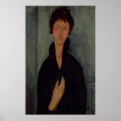 Vrouw met blauwe ogen, c.1918 poster (Voorkant)