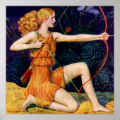 vrouw met boeg poster (Voorkant)