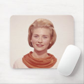 Vrouw met carf muismat (Met muis)