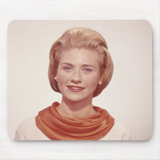 Vrouw met carf muismat (Voorkant)