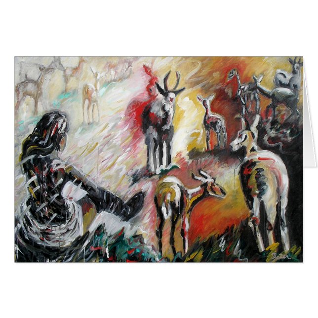 Vrouw met creditcard (Voorkant Horizontaal)