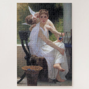 Vrouw met Cupid, Bouguereau Legpuzzel