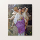 Vrouw met Cupid, Bouguereau Legpuzzel (Verticaal)