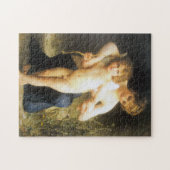 Vrouw met Cupid, Bouguereau Legpuzzel (Horizontaal)