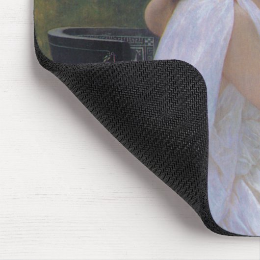 Vrouw met Cupid, Bouguereau Muismat (Hoek)