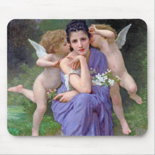 Vrouw met Cupid, Bouguereau Muismat