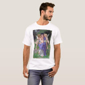 Vrouw met Cupid, Bouguereau T-shirt (Voorkant volledig)