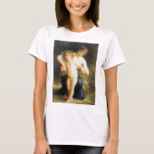 Vrouw met Cupid, Bouguereau T-shirt (Voorkant)