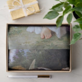 Vrouw met Cupid, Bouguereau Tissuepapier (Geschenk)