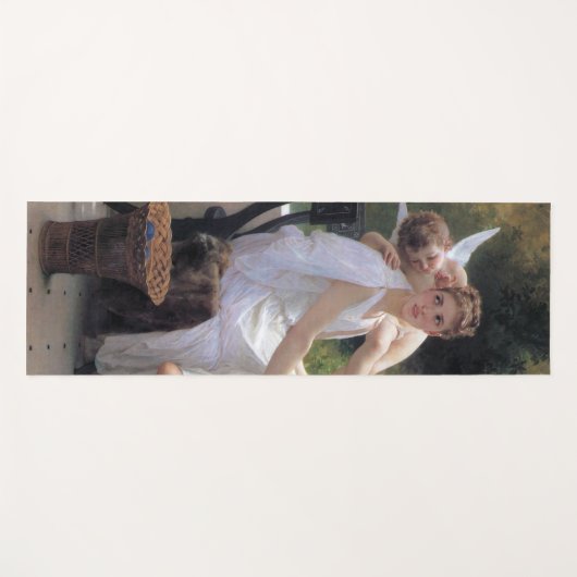 Vrouw met Cupid, Bouguereau Yogamat (Voorkant (horizontaal))