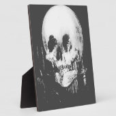 Vrouw met de volle kracht in de spiegel fotoplaat (Zijkant)