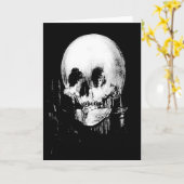 Vrouw met de volle kracht in de spiegel kaart (Gele Bloem)