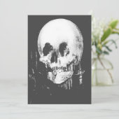 Vrouw met de volle kracht in de spiegel kaart (Staand voorkant)