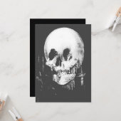 Vrouw met de volle kracht in de spiegel kaart (Voorkant / Achterkant in situ)