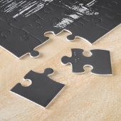 Vrouw met de volle kracht in de spiegel legpuzzel (Zijkant)