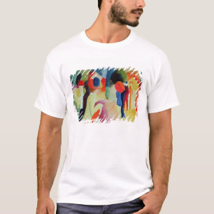 Vrouw met een gele jas, 1913 t-shirt