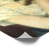 Vrouw met een kat, Auguste Renoir Fine Art Poster (Hoek)