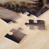 Vrouw met een Kat van Pierre-Auguste Renoir Legpuzzel (Zijkant)