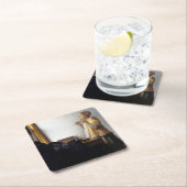 Vrouw met een Ketting van Pearl, Johannes Vermeer Kartonnen Onderzetters (Insitu)