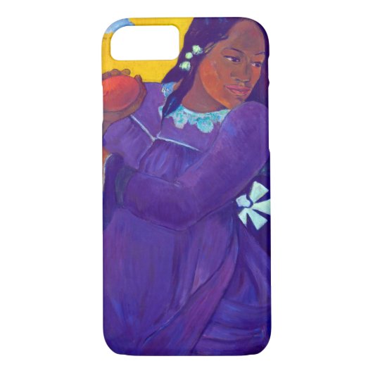 Vrouw met een Mango, Gauguin Case-Mate iPhone Case (Achterkant)