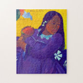 Vrouw met een Mango, Gauguin Legpuzzel (Verticaal)