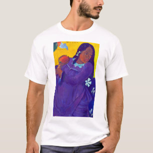 Vrouw met een Mango, Gauguin T-shirt
