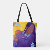 Vrouw met een Mango, Gauguin Tote Bag (Achterkant)
