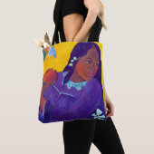 Vrouw met een Mango, Gauguin Tote Bag (Dichtbij)