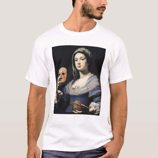 Vrouw met een Masker 2 T-shirt (Voorkant)
