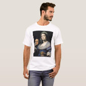 Vrouw met een Masker 2 T-shirt (Voorkant volledig)
