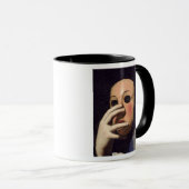 Vrouw met een Masker Mok (Voorkant rechts)