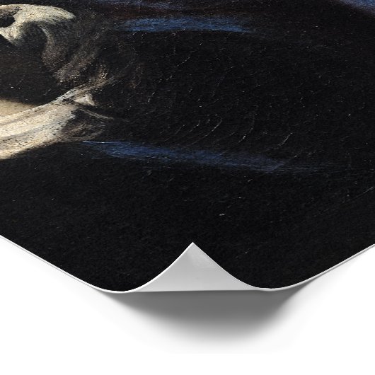 Vrouw met een Masker Poster (Hoek)