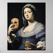 Vrouw met een Masker Poster (Voorkant)