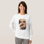 Vrouw met een Masker T-shirt (Voorkant volledig)