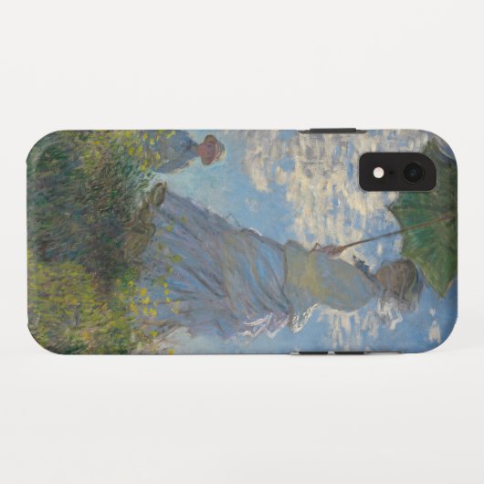 Vrouw met een parasol Case-Mate iPhone case (Achterkant (horizontaal))