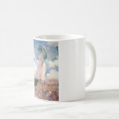 Vrouw met een Parasol, Claude Monet, 1886 Koffiemok (Voorkant rechts)