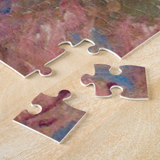 Vrouw met een Parasol, Claude Monet, 1886 Legpuzzel (Zijkant)