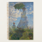 Vrouw met een parasol | Frans landschap Planner (Voorkant)