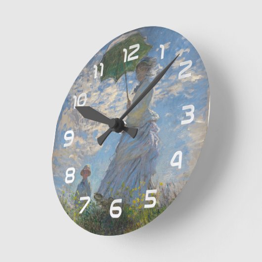 Vrouw met een parasol | Frans landschap Ronde Klok (Hoek)